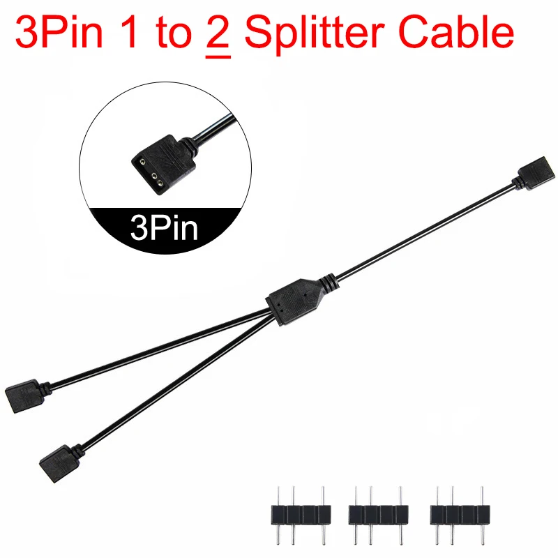 

Разветвитель кабеля ARGB 5V 3Pin 12V 4Pin Veromount 30-50-100-200-300-500 см