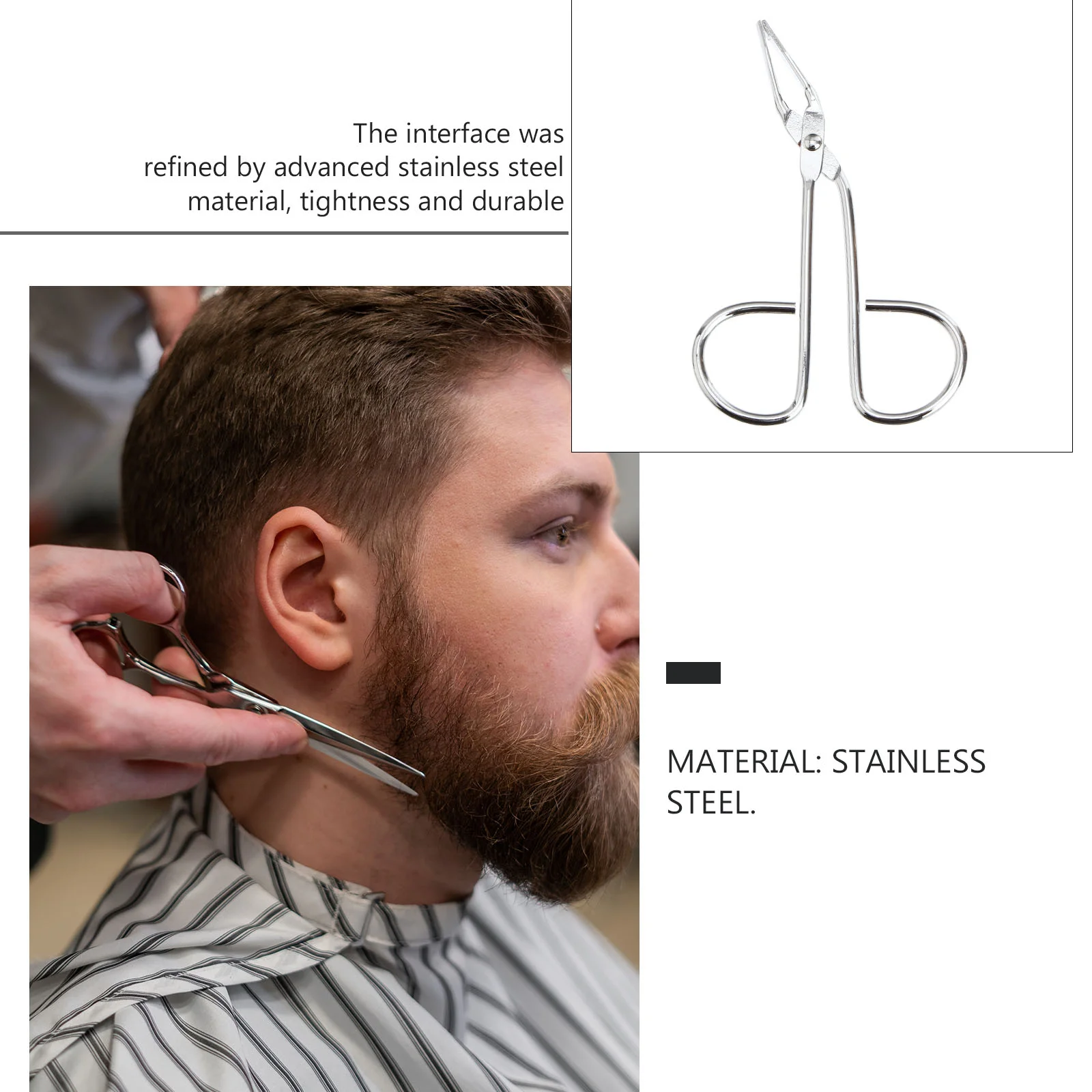 Пинцет для бровей из нержавеющей стали зажим волос в носу триммер ресниц набор