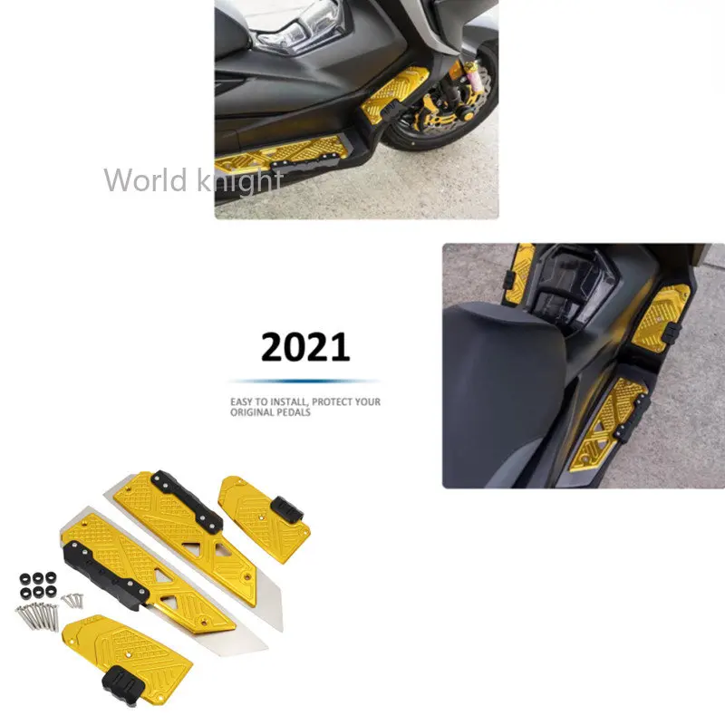 

For Honda Forza 350 NSS350 2021-Motorcycle Accessories Modified Footrest Foot Pad Pedal Plate Parts