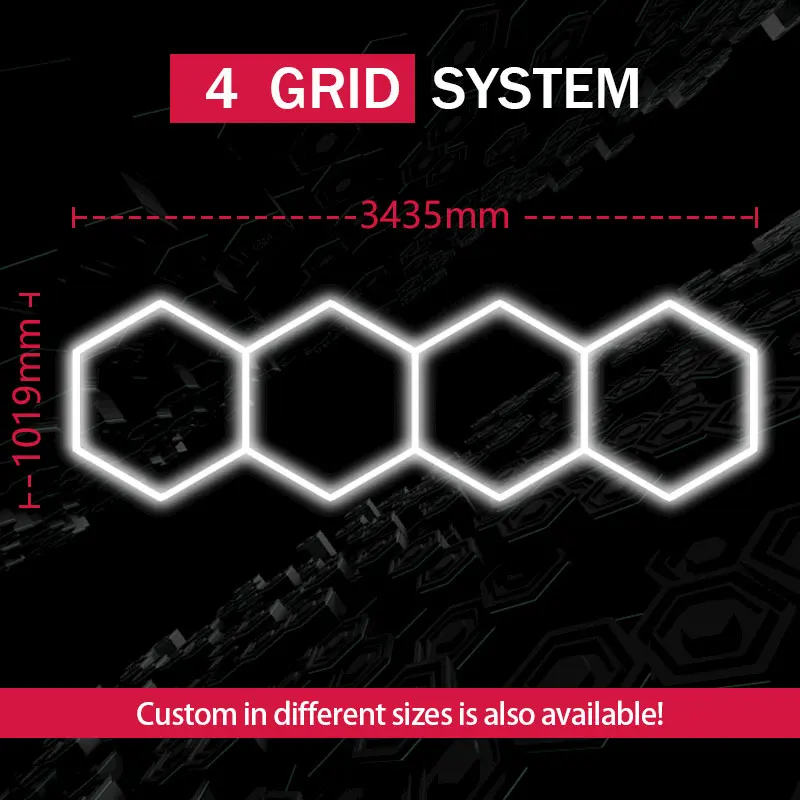 AC100-240V Шестигранная светодиодная лампа заводская цена для гаража мастерской