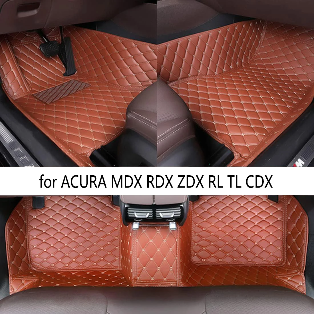 

CRLCRT автомобильный напольный коврик для ACURA MDX RDX ZDX RL TL CDX ILX TLX TSX RSX автомобильные аксессуары коврики