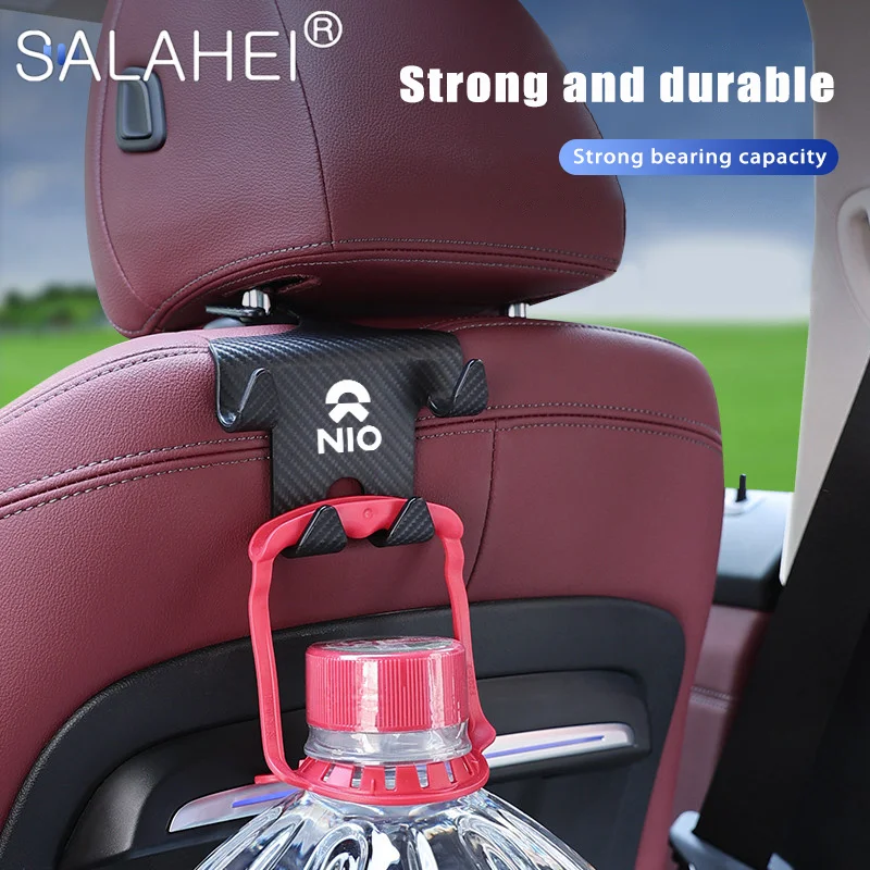 

Car Headrest Storage Hook Seat Back Hanger Phone Holder For NIO ES3 ES6 EC6 EVE EP9 ET5 EL7 ET7 ES7 ES8 Auto Styling Accessories