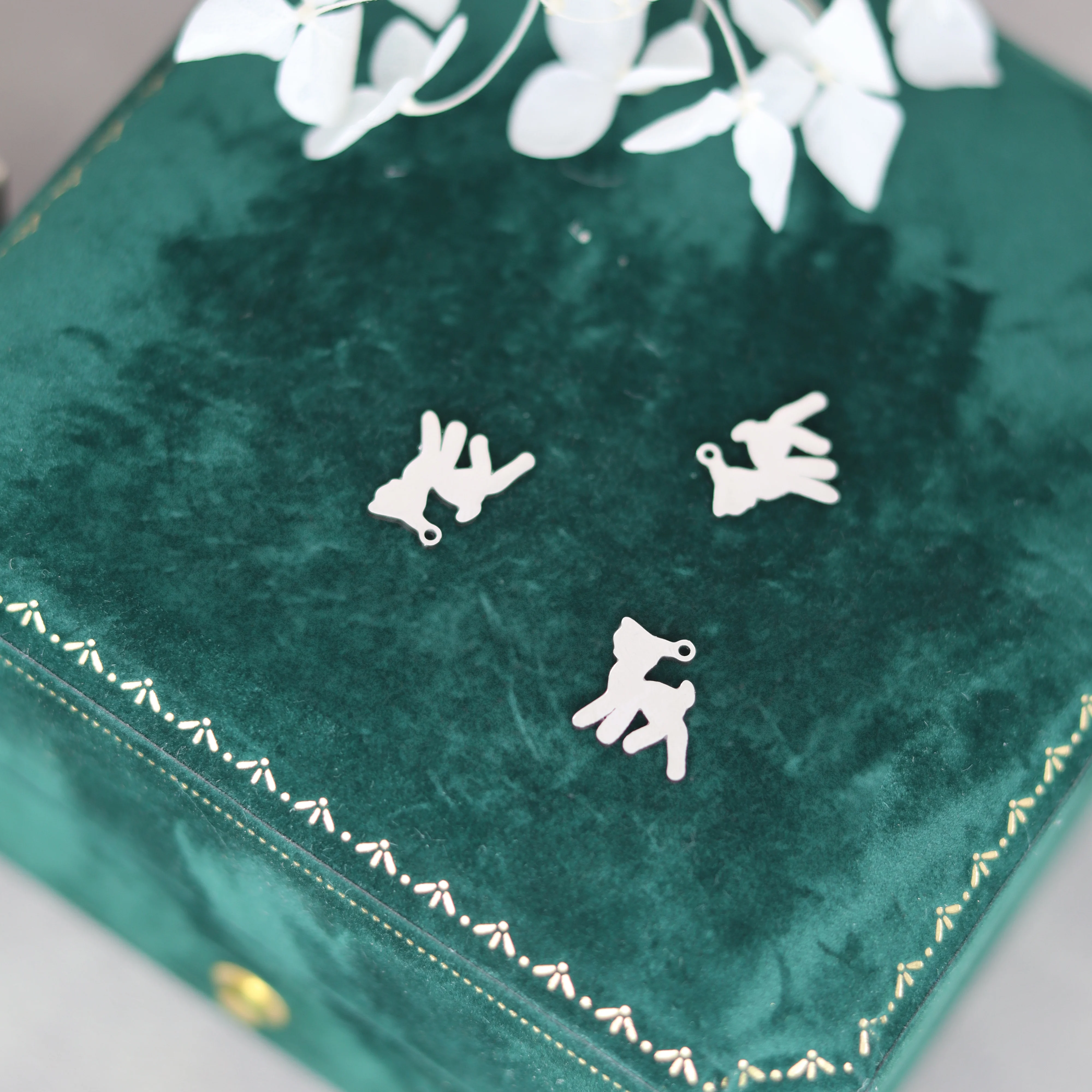 3 шт./партия Женские Подвески из нержавеющей стали