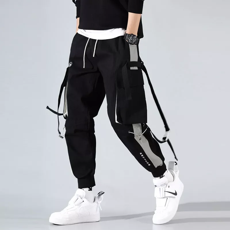 

2022NEW Pockets 2020 Men's Jogger Pants Hip Hop Sweatpants Joggers Trousers Tactical Mens Pants Cargo Harem Pants Men Clothe