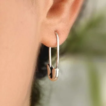 Safety Pin Earrings 1