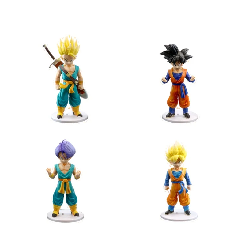 

19.8cm PCS1 Japanese Anime Seven Dragon Ball Goku Hand Puppet Ornaments Gogeta Hand Puppet Children's Toys Christmas Gift