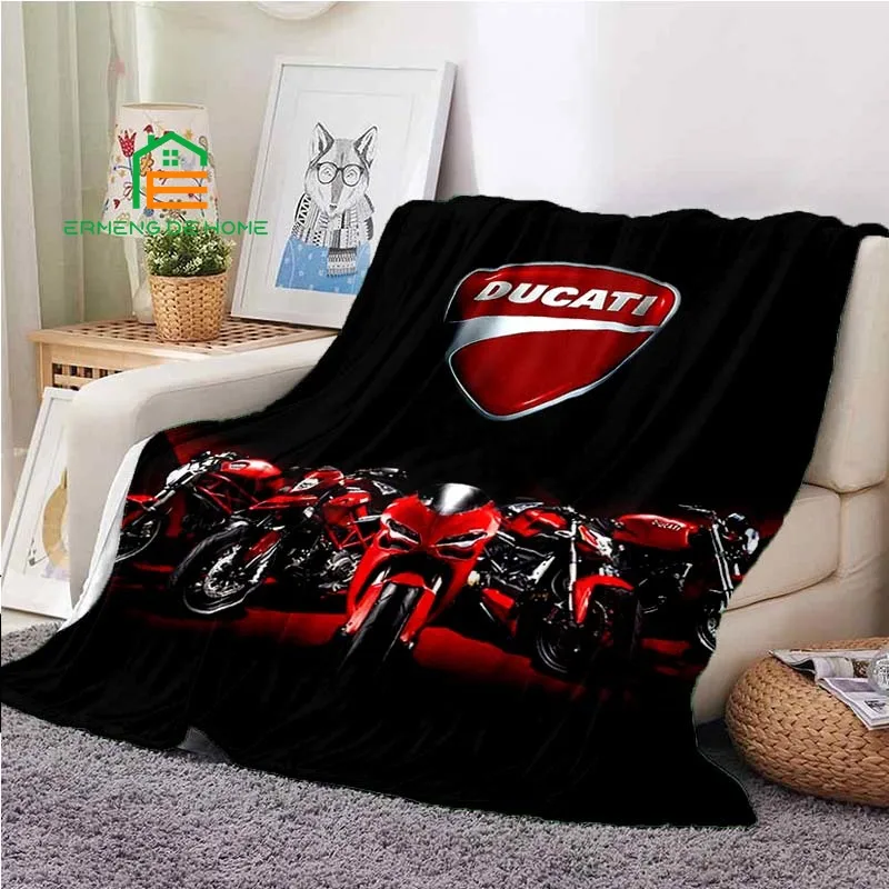 

Ducati High Quality Flannel Throw Blanket Warm Blanket Suitable for Air Conditioning Blanket Picnic Blanket