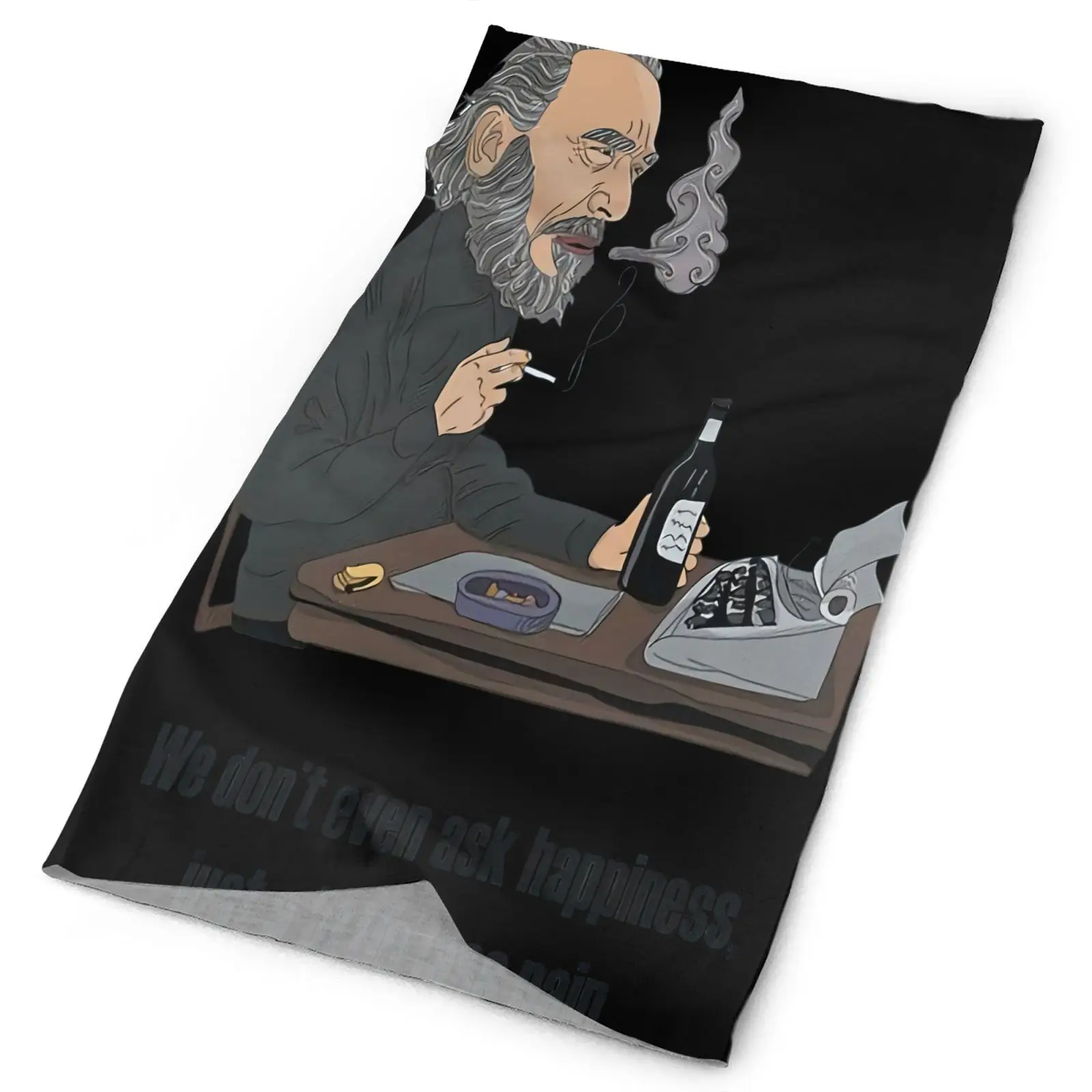 

Шарль Буковски Мужская бандана скимаст Балаклава Женская Балаклава маска бандана для женщин мужчин зимний женский шарф