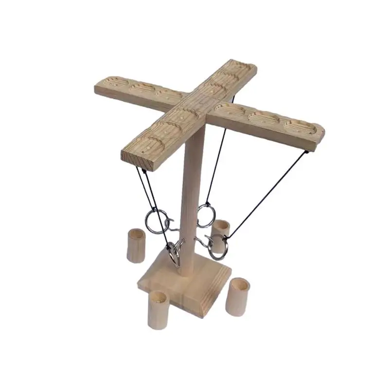 

Новинка, детские игрушки, питьевая игра, Интерактивная деревянная игра с крючком для проектора, домашняя Прямая поставка