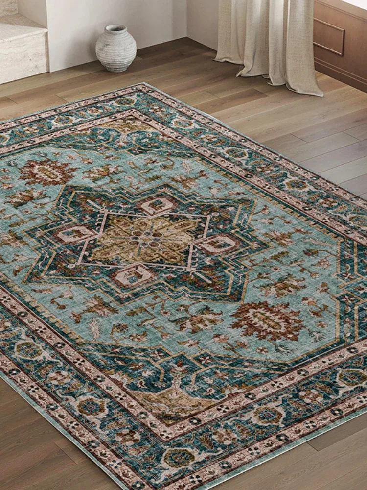 Ретро ковры для гостиной большой площади креативный геометрический цветочный