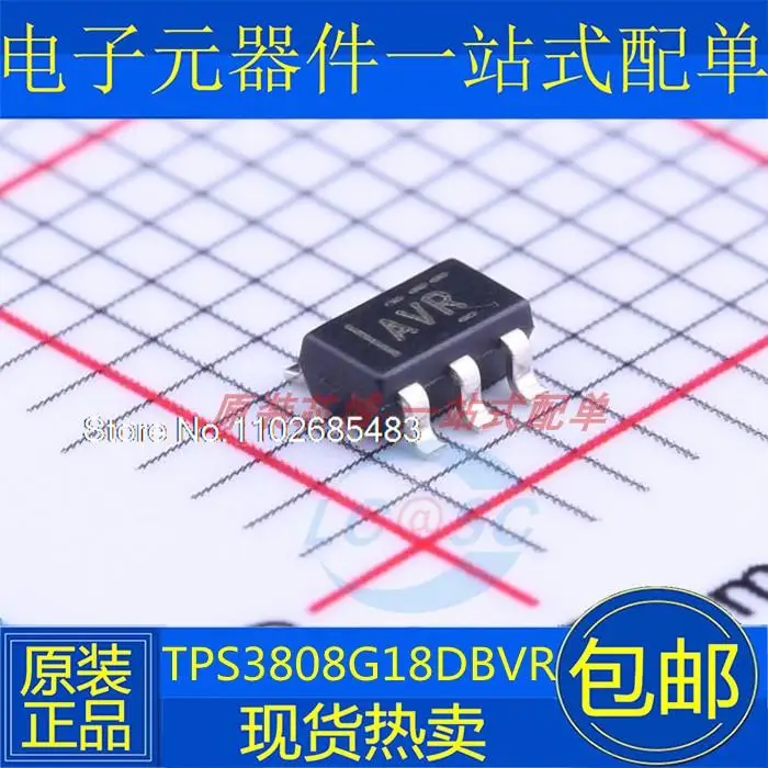 

5 шт./партия TPS3808G18DBVR TPS3808G18DBV TPS3808G18DBVT AVR