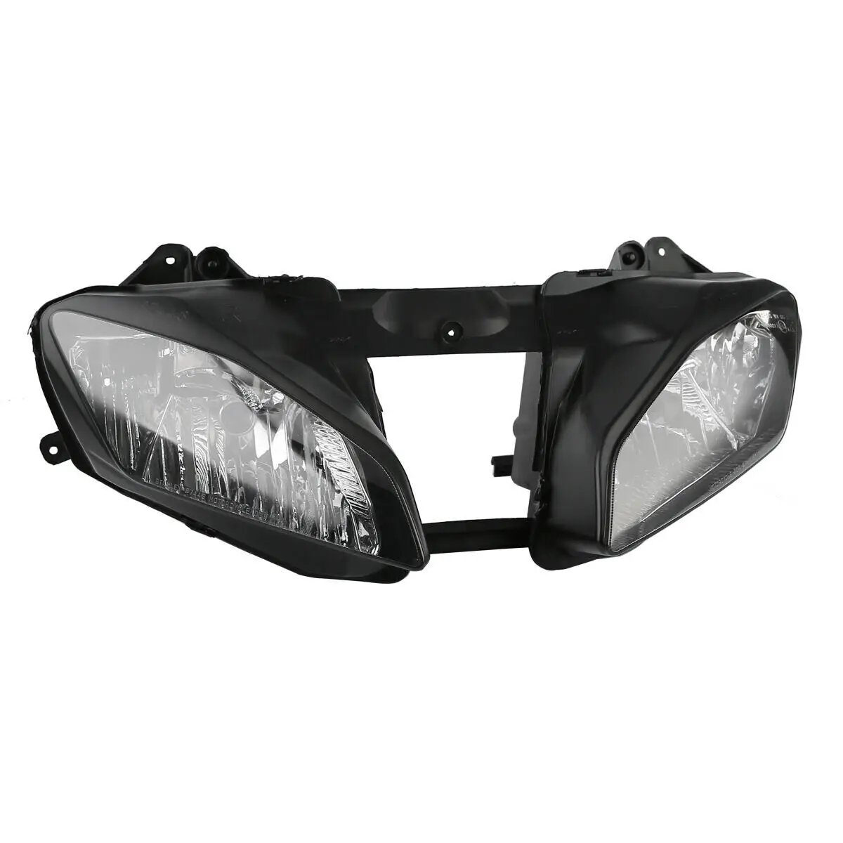 

Black Front Headlight HeadLamp Assembly For Yamaha YZF R6 YZFR6 2008-2016 15 14 13