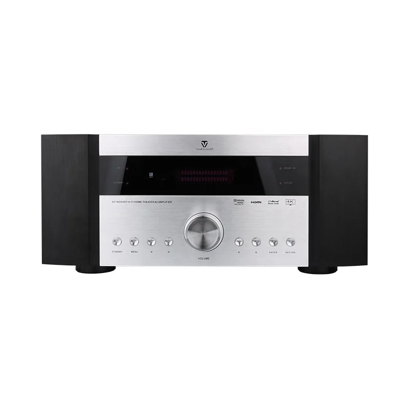 

Big power 150Wx6 8ohm New high end receiver home audio video integrated HIFI amplifier Home Theatre System 4K HD av receiver
