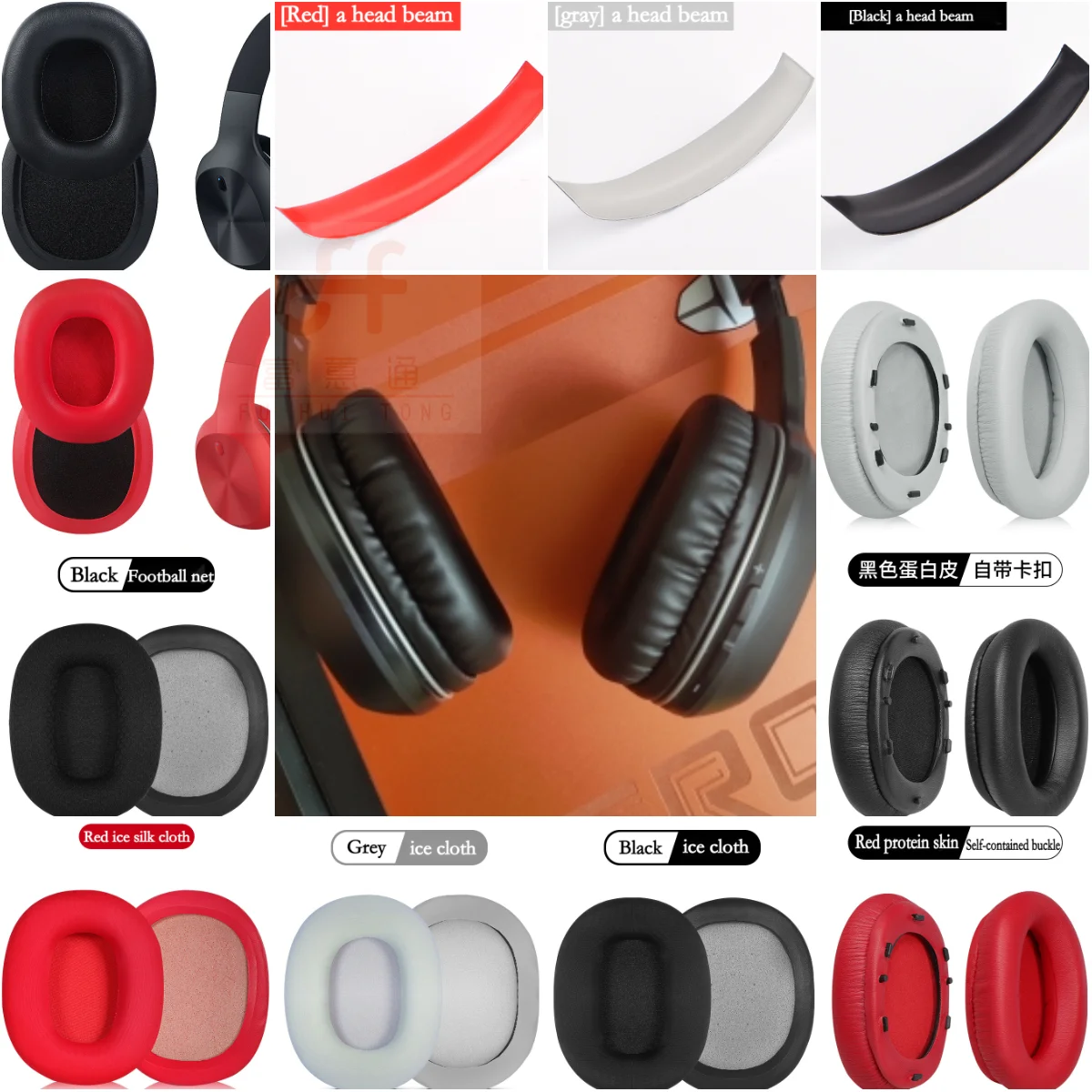 

Replacement Ear Pads Cushions for Edifier W800 W808 BT K 800 830 815P 841P G 1 20 Headphone Headset Sponge