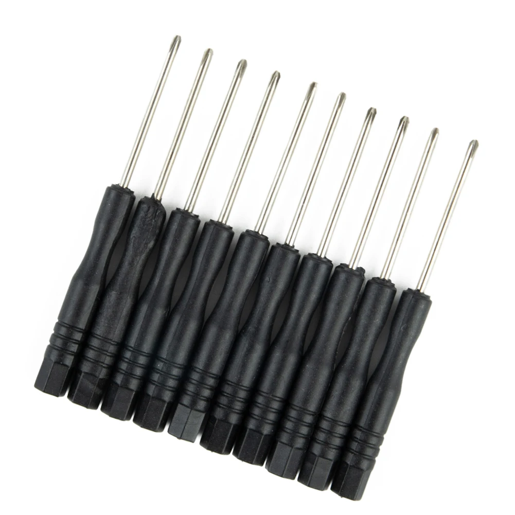

10pcs 3.22Inch Slotted Cross Screwdriver 2mm Multi-function Screwdrivers For Disassemble Toys Repair Hand Tool