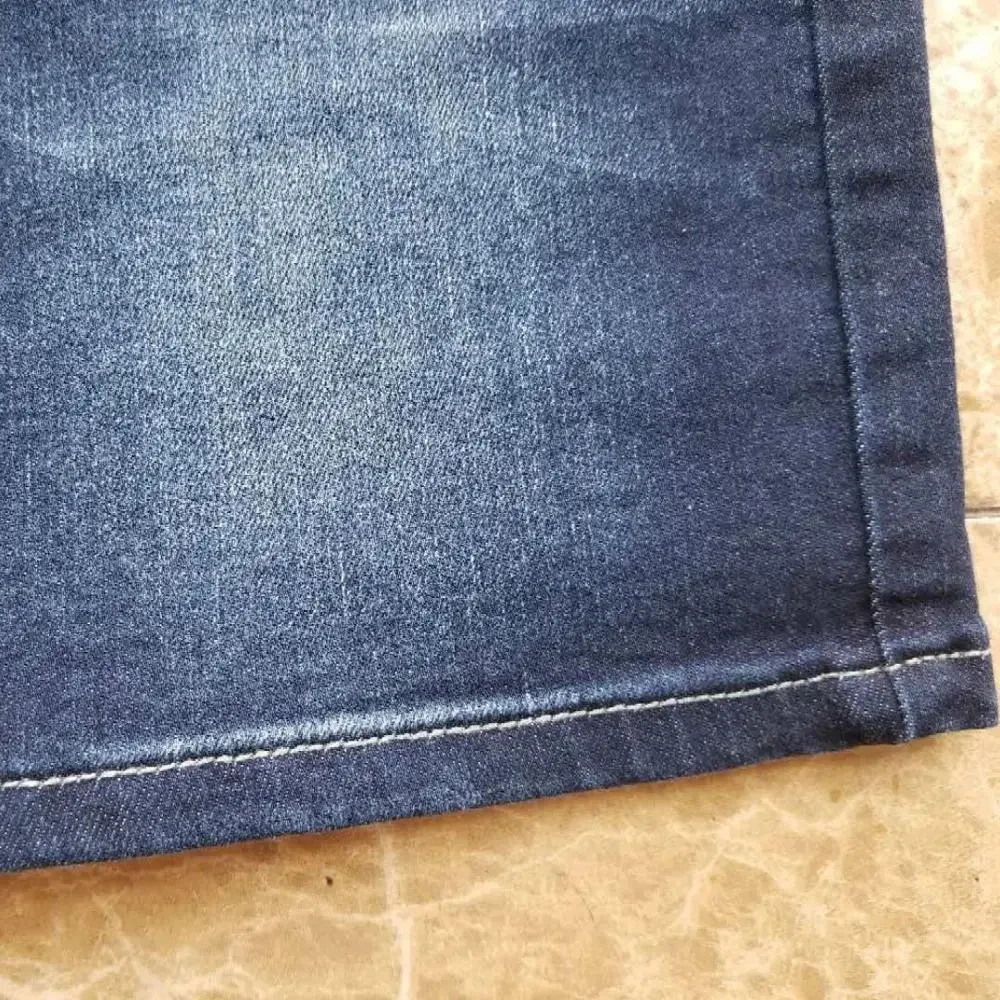 Летние офисные женские хлопковые Брендовые синие джинсовые юбки