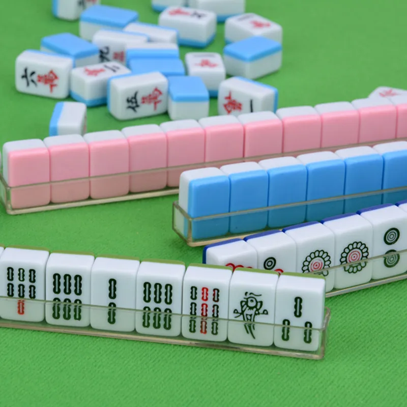 

4pcs U-shape Ruler Special Mini Mahjong Travel Dormitory Mahjong Racks Models Essentials For Playing Mahjong Portable Ruler