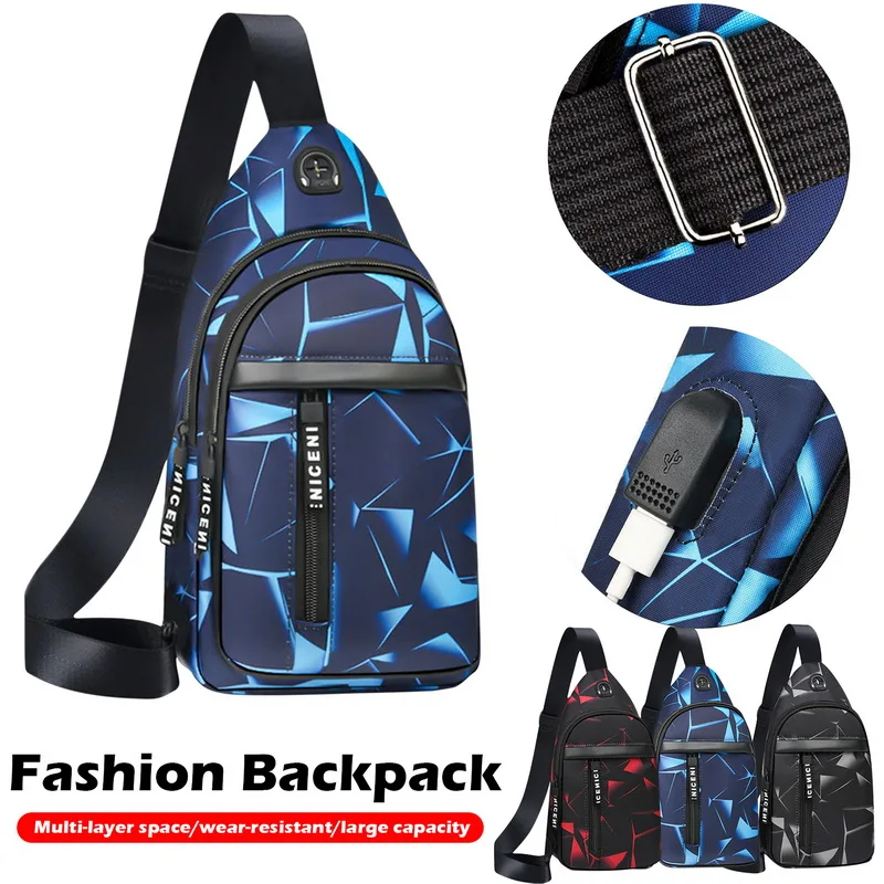 

Новая сумка на плечо для мужчин 2022 Повседневная нагрудная сумка деловая Мужская многофункциональная пара велосипедный спортивный рюкзак м...