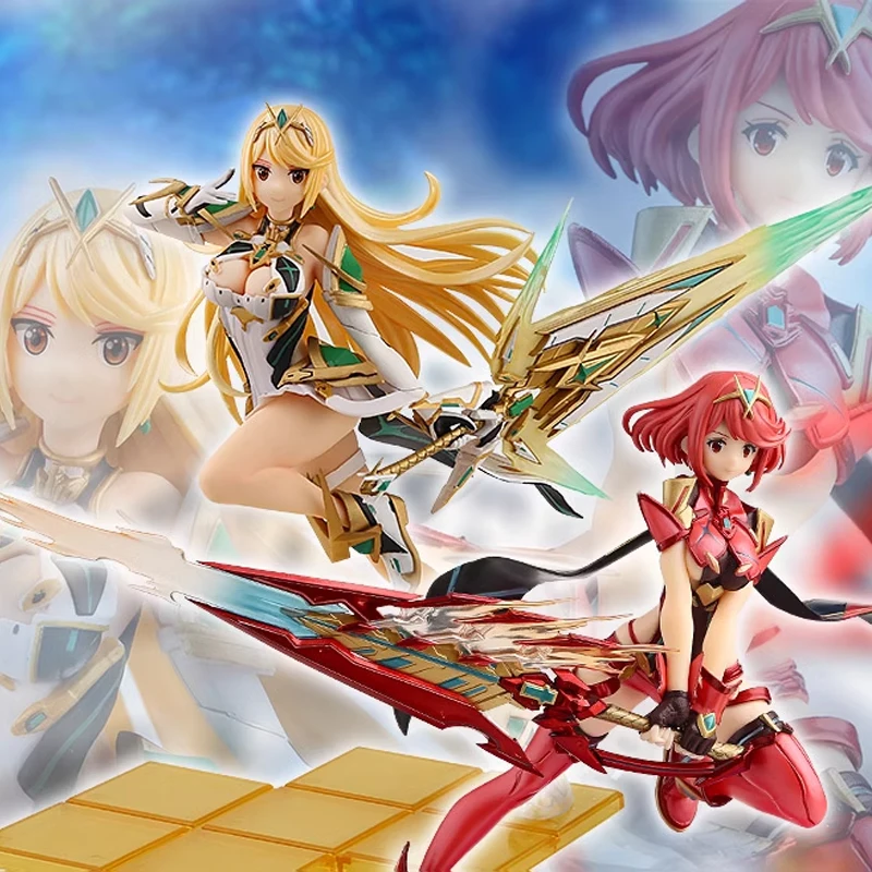 23 см Xenoblade Chronicles Pyra сексуальная аниме-фигурка девушки Homura фигурка Mythra/Hikari игровая