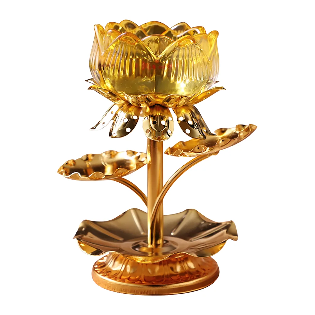 

Lotusholder Stand Candlestick Tealightsupplies Candleholder Religious Light Buddhistcenterpiece Temples Altar Oil Butter Flower