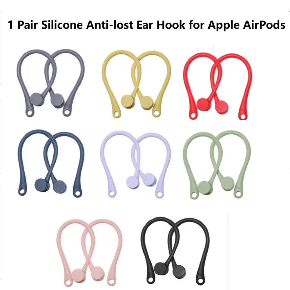 

Anti-lost Ear Hook for Apple AirPods 1 2 Pro Wireless Earphone Sport Protective Earhook Secure Fit Hooks for Apple Accessories