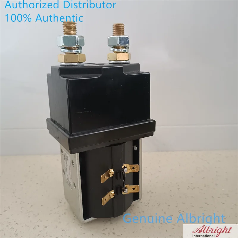 Контактор Albright оригинальный 80В 400А SW200 SW200-583 SW200-802 80 вольт 400 ампер электромагнитный реле переключатель для погрузчика на электротяге.