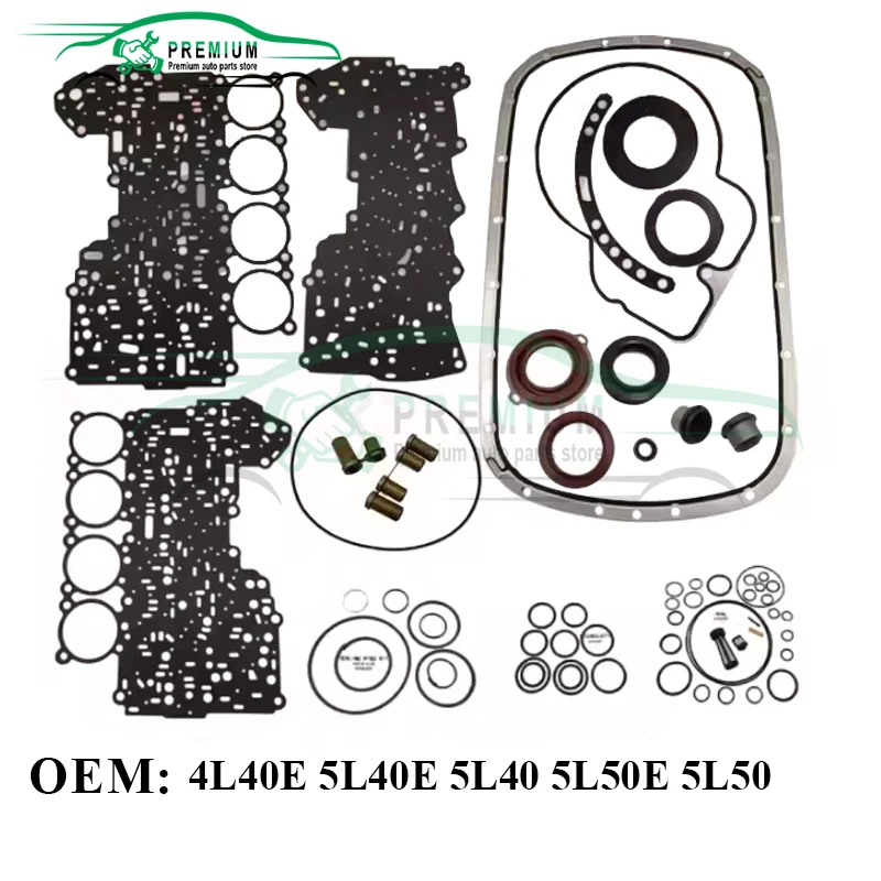 

4L40E 5L40E Новый 5L40 5L50E 5L50 Ремонтные сальники коробки передач Прокладка Комплект для капитального ремонта для BMW X5 2/4WD Land Rover GM Автомобильные аксессуары