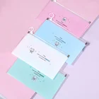 Простой карандаш, милый мультяшный водонепроницаемый чехол на молнии, чехол для карандашей, сумка для хранения, чехол для карандашей, канцелярские принадлежности для студентов, подарки