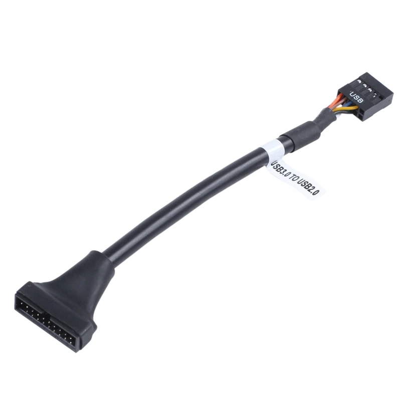 

3Pcs 15Cm USB 3.0 20 Pin Header Male To USB 2.0 9 Pin Female Adapter Cable