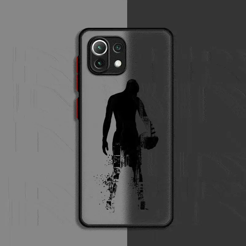 Чехол для телефона с футбольными фигурками Xiaomi Redmi 13C1 2 5G 10C 12C 9 10 9A 9T 9C A1 A2 Plus K40 Pro