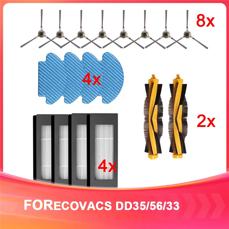 Фото ABMH-для ECOVACS DD35/56/33 робот-пылесос, аксессуары для пылесоса, запасные части №5