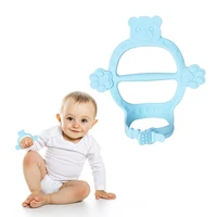 teething toys for 0 6 months silicone ba by teether effective teether little boy girl cute infant and shower gifts