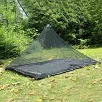 outdoor camping black mosquito net lightweight portable mosquito tent outdoor mosquito bar tent family size