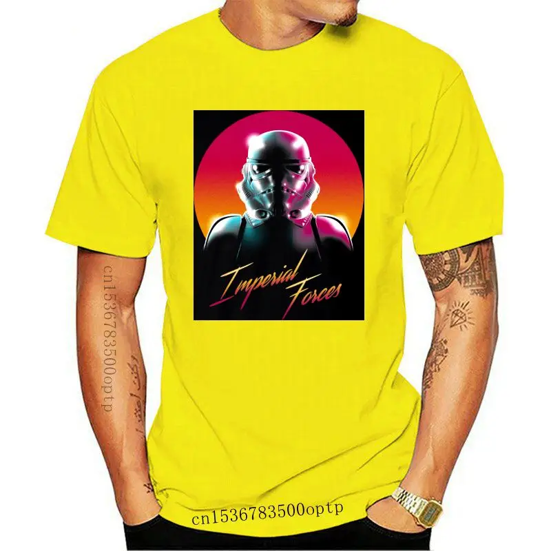 

Camiseta de algodón con estampado para hombre y mujer, camisa de manga corta con cuello redondo de las fuerzas imperiales, nueva