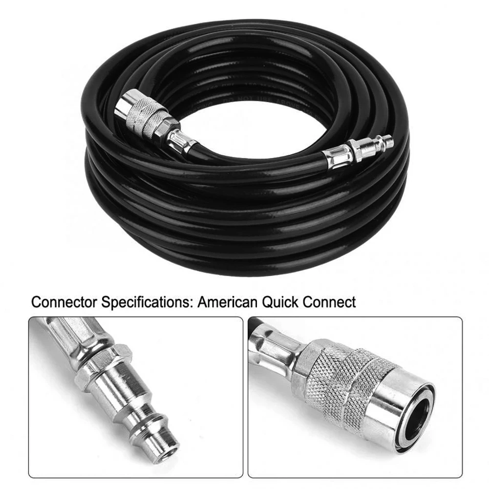 Vent Hose Connector Straight Tube High Pressure Flexible Pe American Connector Pipe