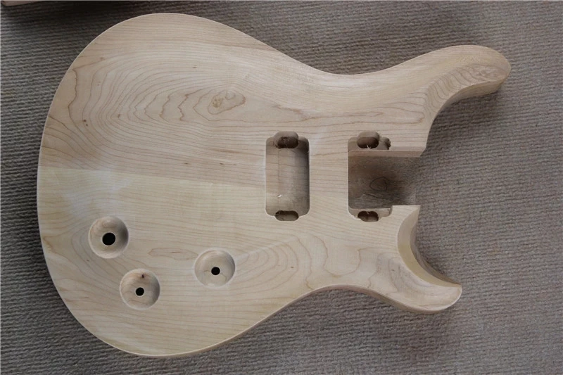 Новая Неокрашенная электрическая гитара 24 лада сделай сам полуготовая PR5