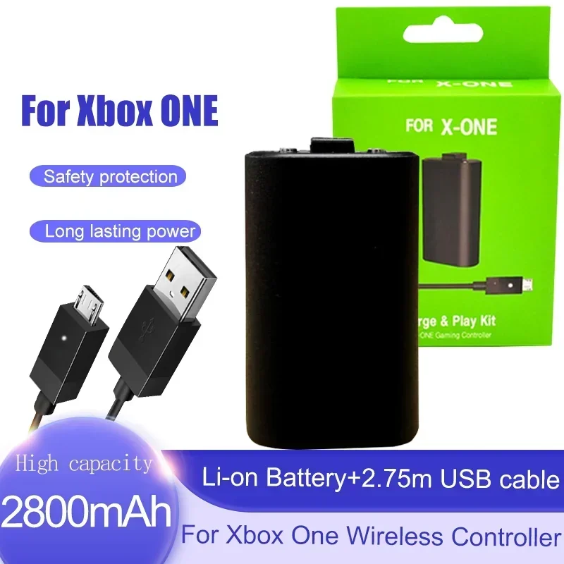 Беспроводной игровой контроллер 2800 мАч для Xbox One ONES/X