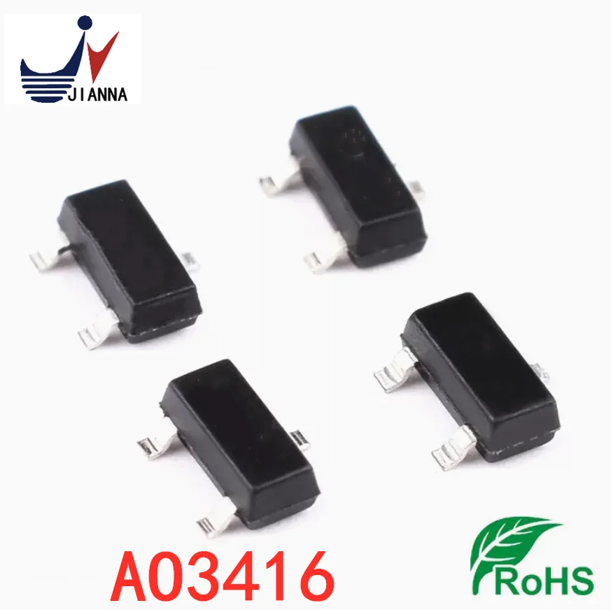 

AO3416 A03416 SOT-23 MOS tube patch field effect tube new original