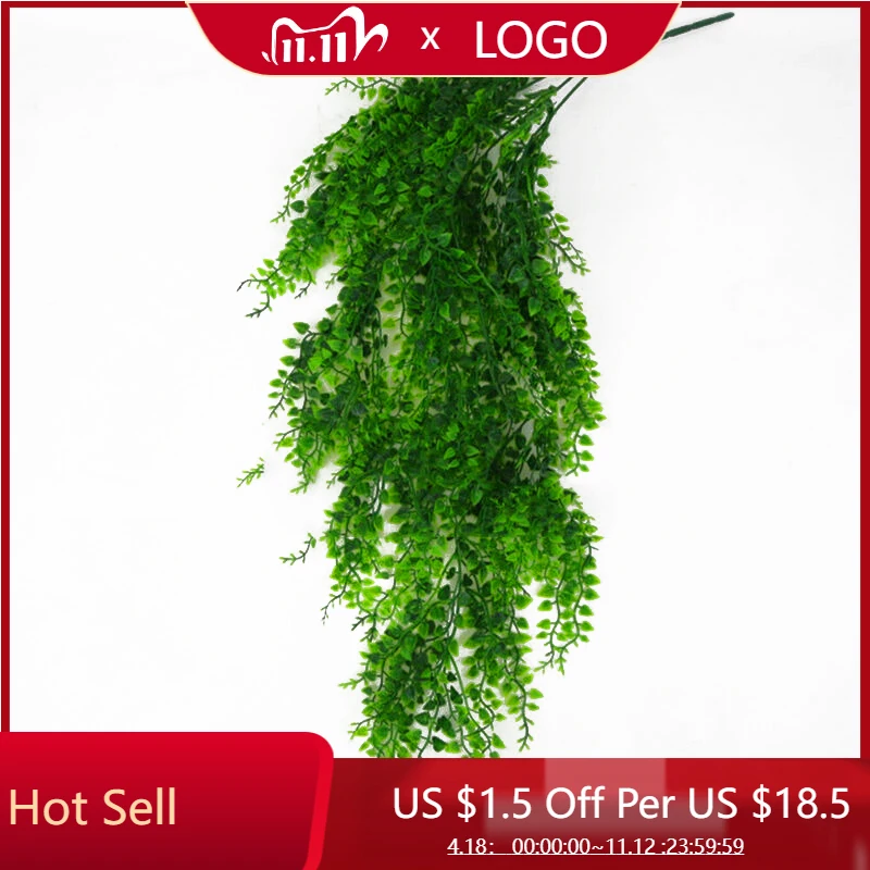 

82cm Plastic Artificial Fake Ivy Hanging Vine Green Plant Home/Garden/Wall Decor