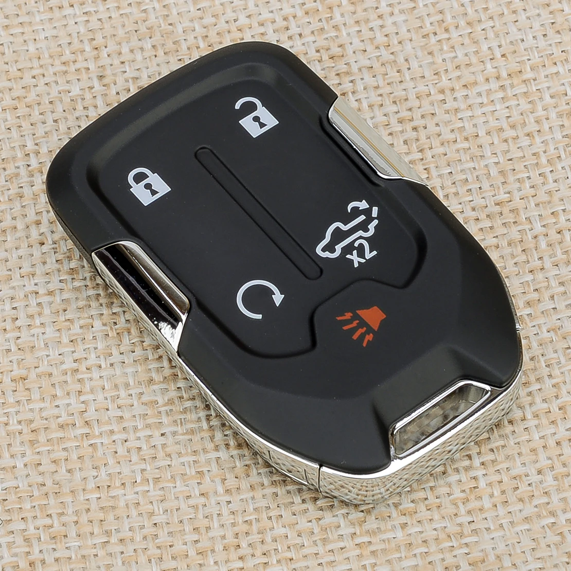 

Брелок для дистанционного ключа черный чехол для GMC Sierra Chevrolet Silverado 1500 2500 3500 2021 2022 пластик