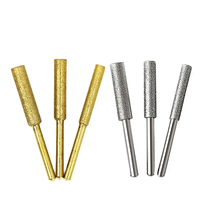 

12 шт., титановые цепочки для заточки пил, 4,0 ММ, 4,8 мм, 5,5 мм