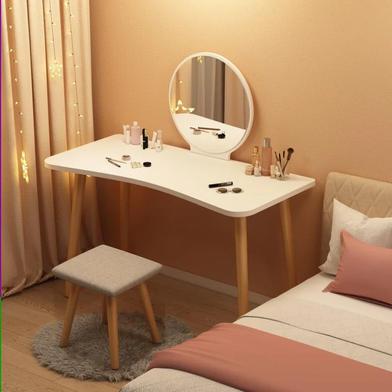 

Mirrors Drawer Dressing Table Container Items Set Woman Dressing Table Stool Hairstyle Living Room Coiffeuse Furniture Makeup