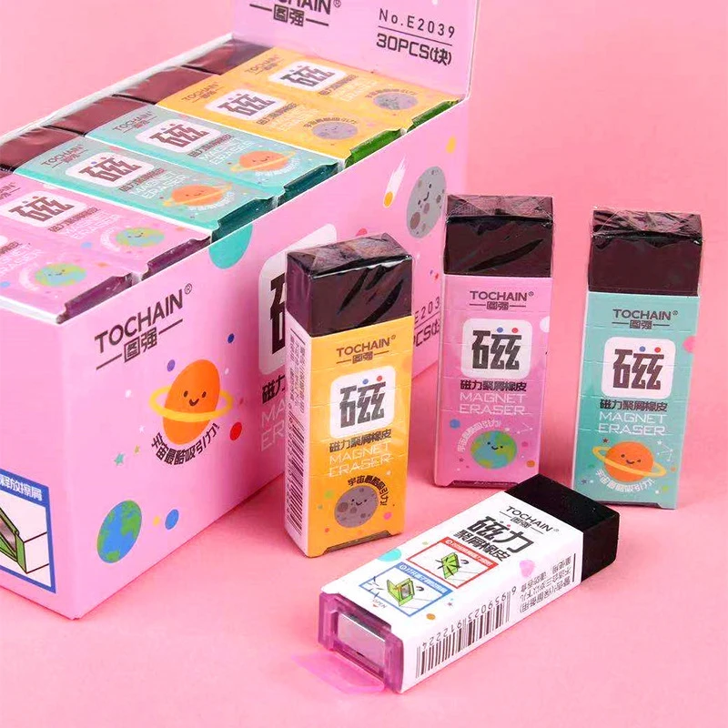 

Классный креативный экологически чистый Магнитный резиновый ластик для детей веселый ластик для учащихся начальной школы чистый ластик