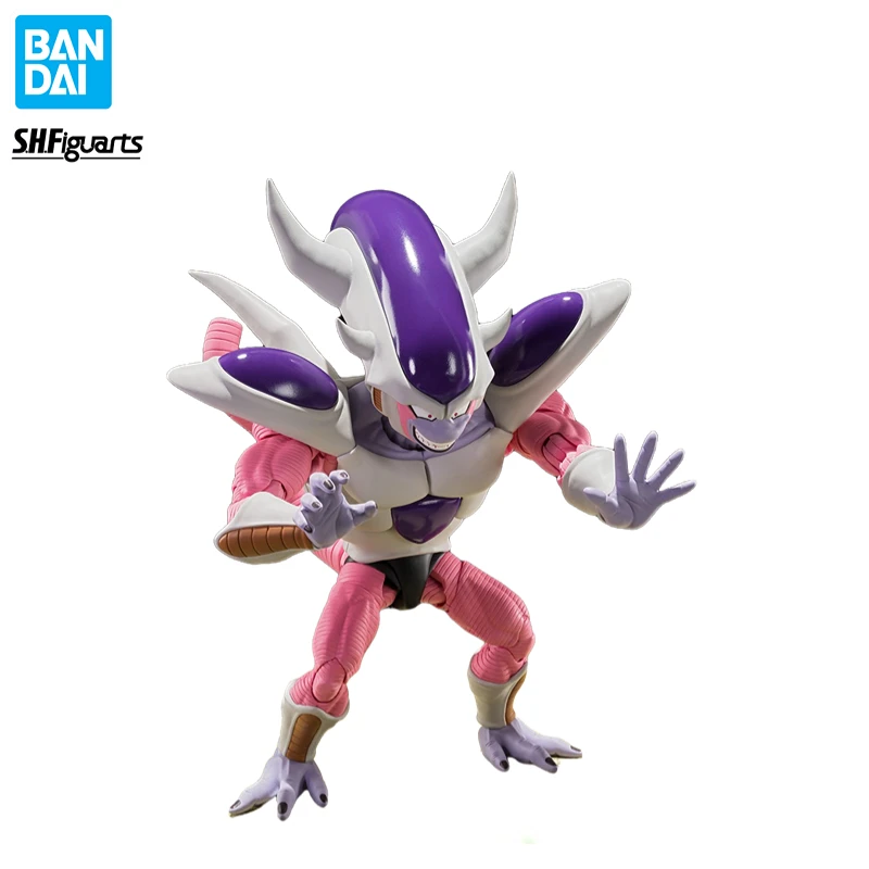 

Original Bandai S.H.Figuarts SHF Dragon Ball Z Frieza King Third Form Anime Action Figure Doll Toy Gift Model Collection Hobby