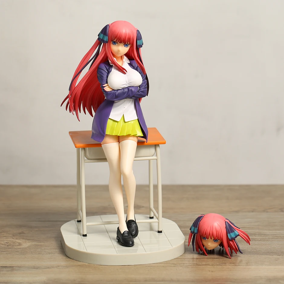 

The Quintessential Quintuplets Nino Nakano (w/short hair parts) Collectible Decoration Figure PVC Collection Doll Toys