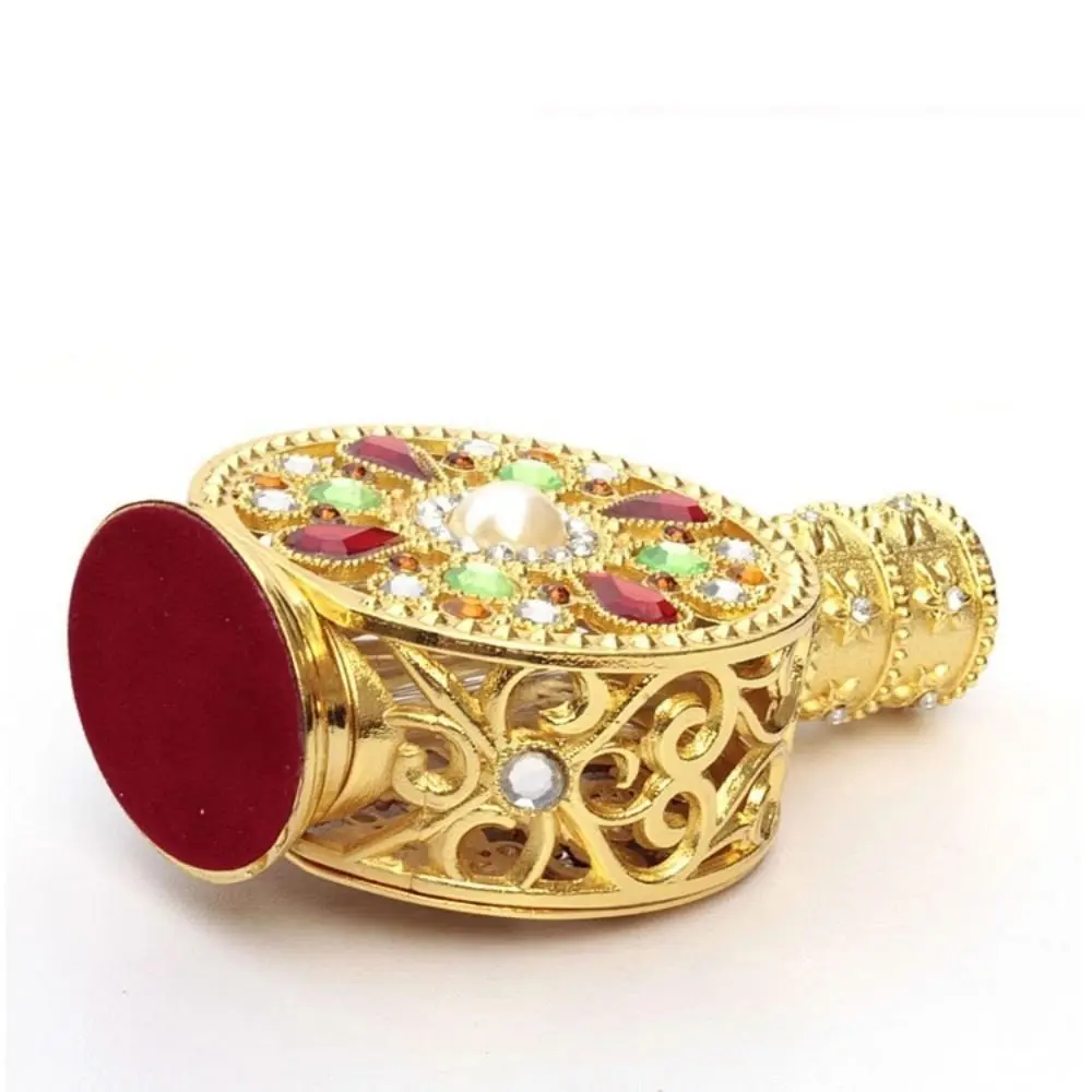 Винтажный стеклянный пустой флакон для духов многоразового использования в