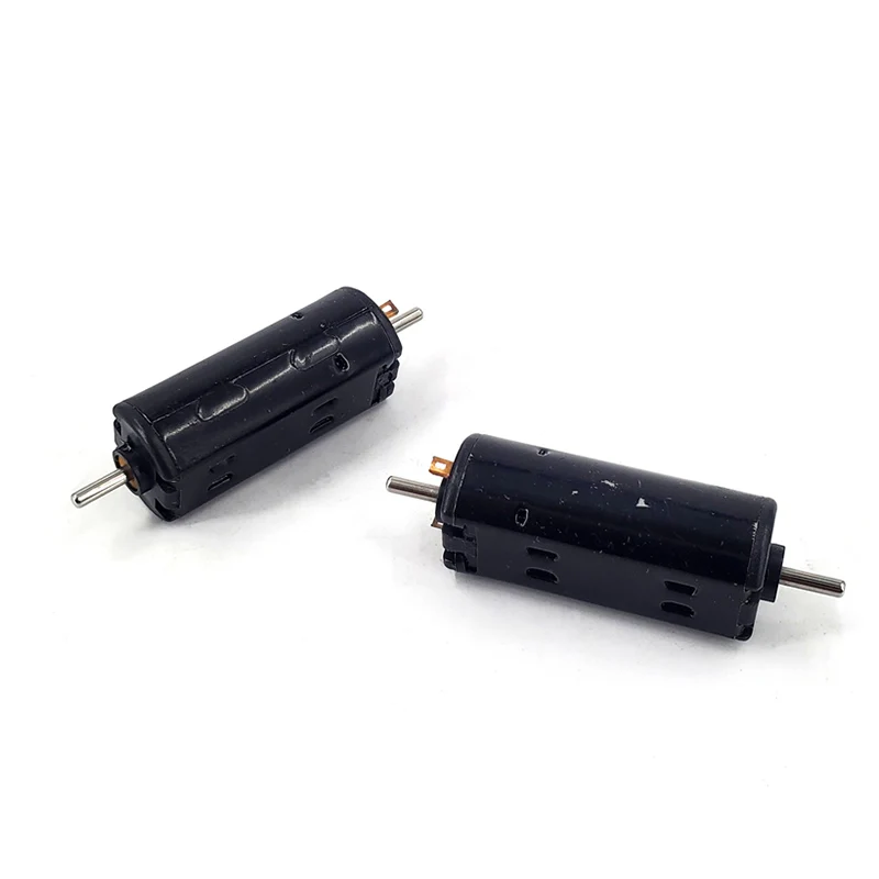 16-миллиметровый миниатюрный двухвальный двигатель с карбоновой щеткой