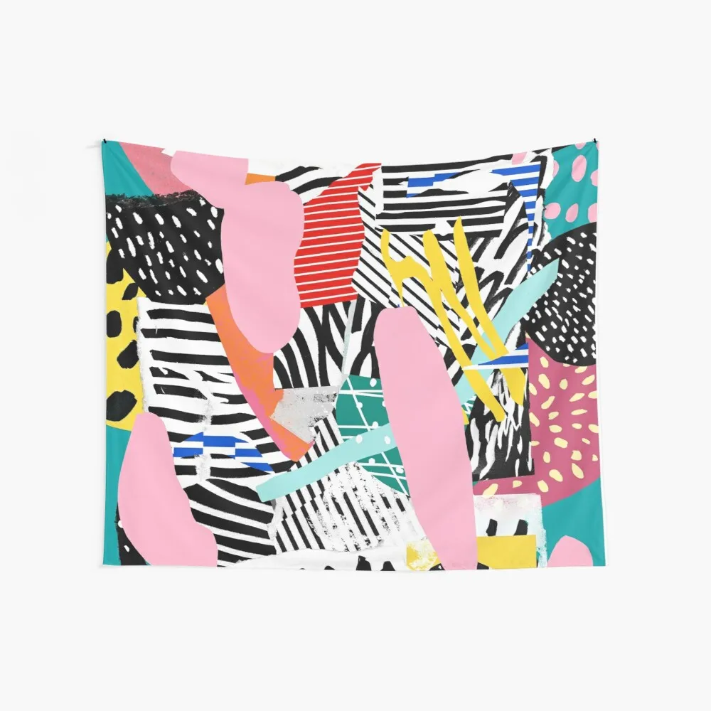 

Tennis Court Weird Luxury Anime Plaid Wall Coverings Wall Cloth Tapestries