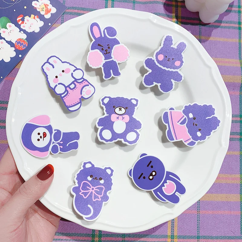 

Детский милый мультяшный Кролик шпильки с медвежонком заколка для волос для женщин аксессуары для волос для девочек подростков корейские з...