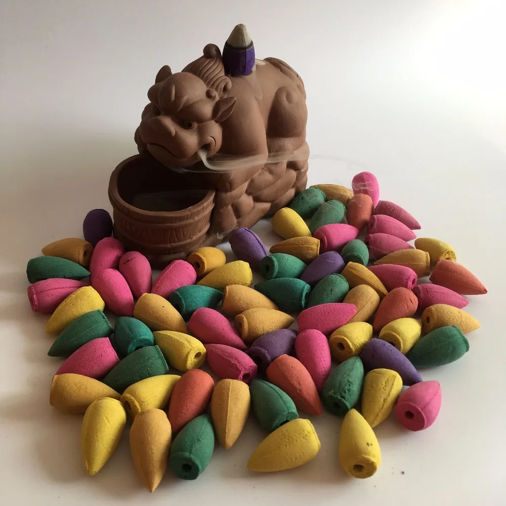 Смешанные/лот Природные фотообои Pi Xiu горелка Роза османтус Сакура дымовые